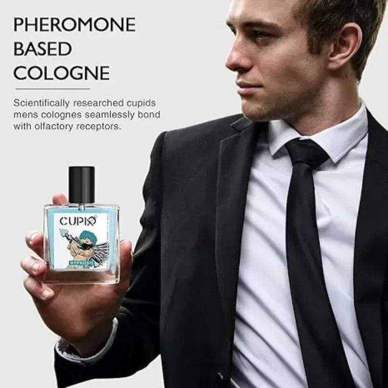 Cupid Men’s Pheromone Cologne – 50ml Long-Lasting, Hypnotic Scent